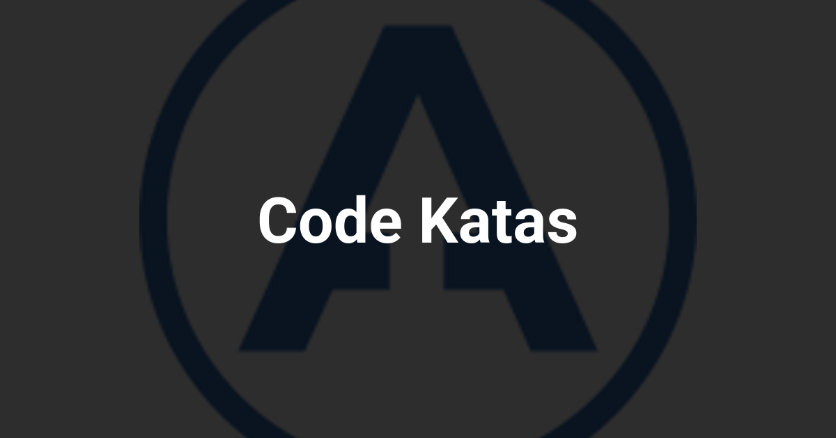 Code Katas