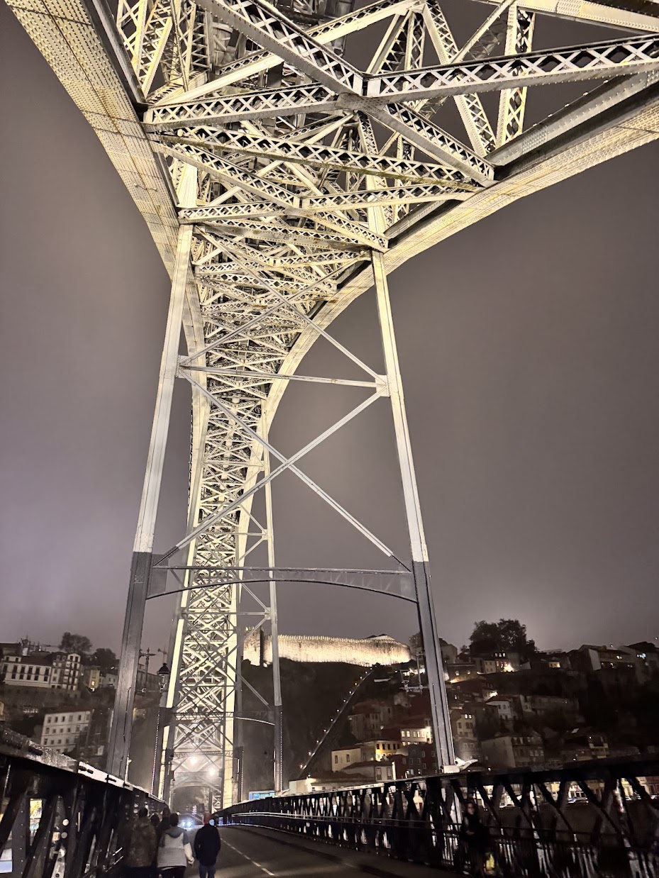 One of several (double!) bridges in Porto