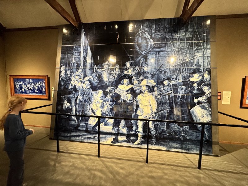 The Night Watch at the Delft Museum