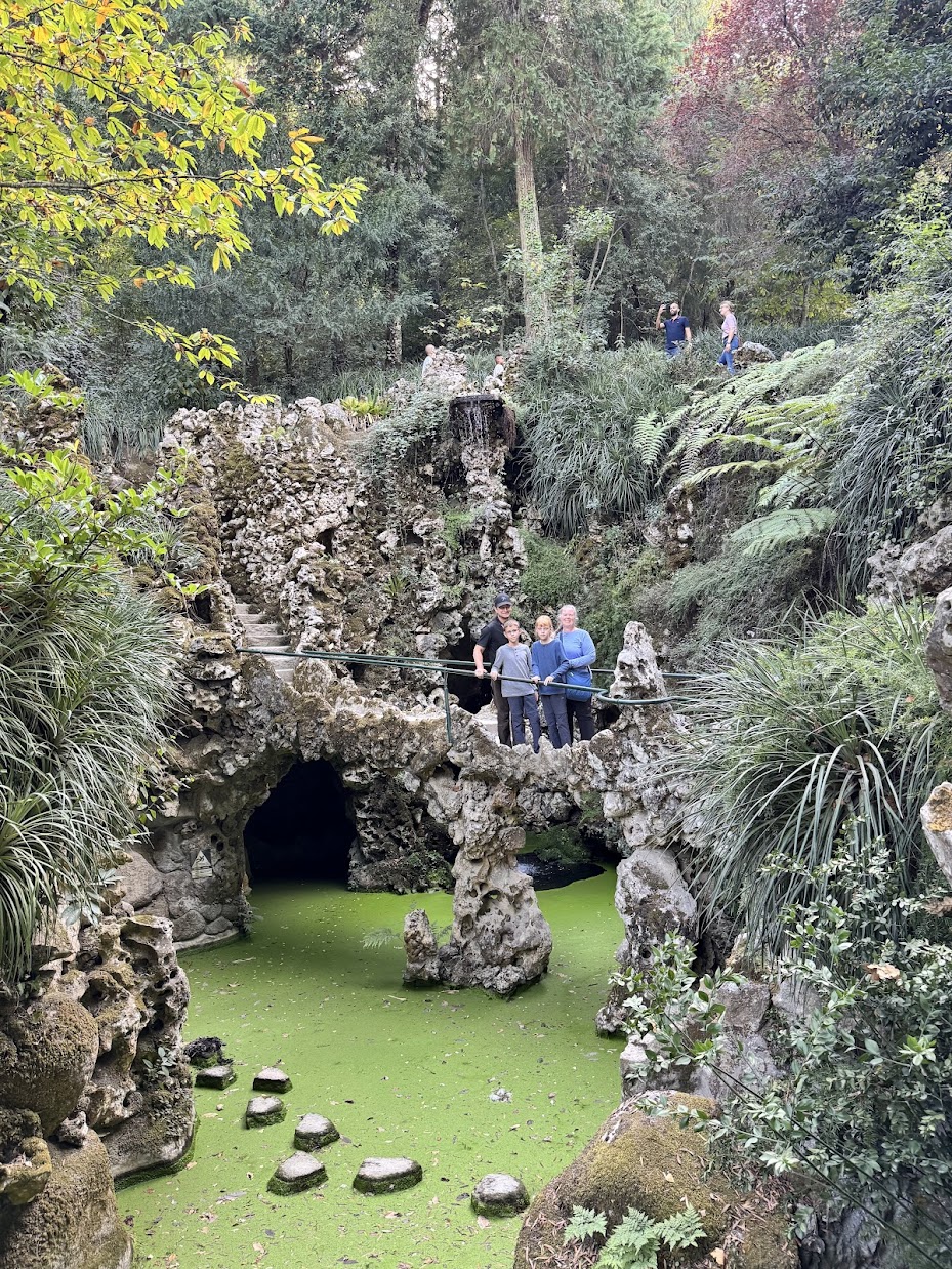 Quinta Da Regaleira gardens and grotto