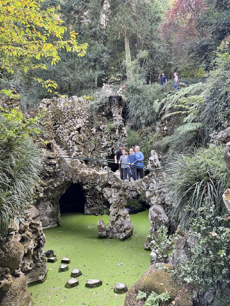 Quinta Da Regaleira gardens and grotto