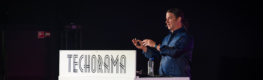 Ardalis (Steve Smith) speaking at Techorama 2024