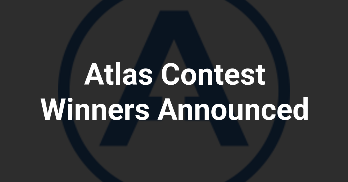 Atlas Contest Winners Announced