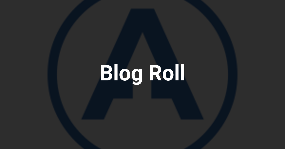 Blog Roll