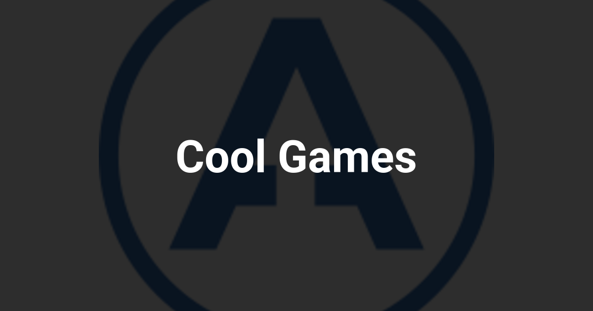 Cool Games
