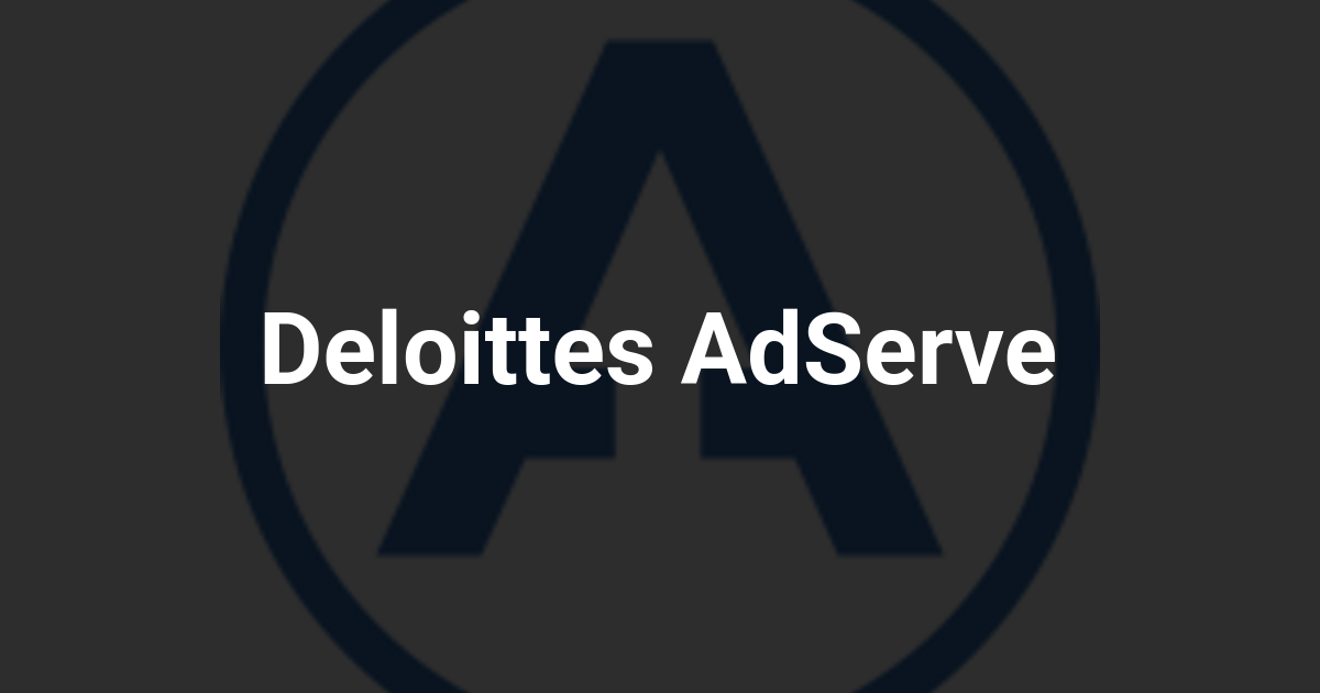 Deloittes AdServe