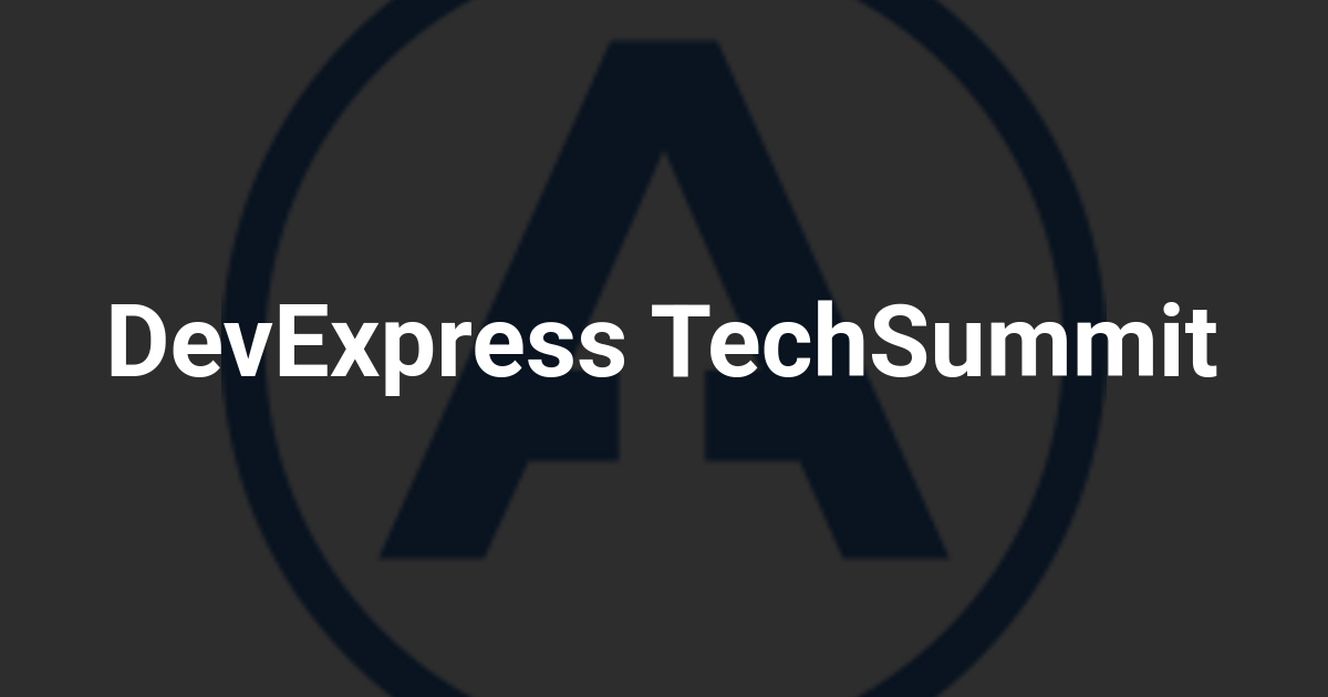 DevExpress TechSummit