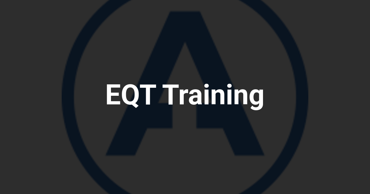 EQT Training