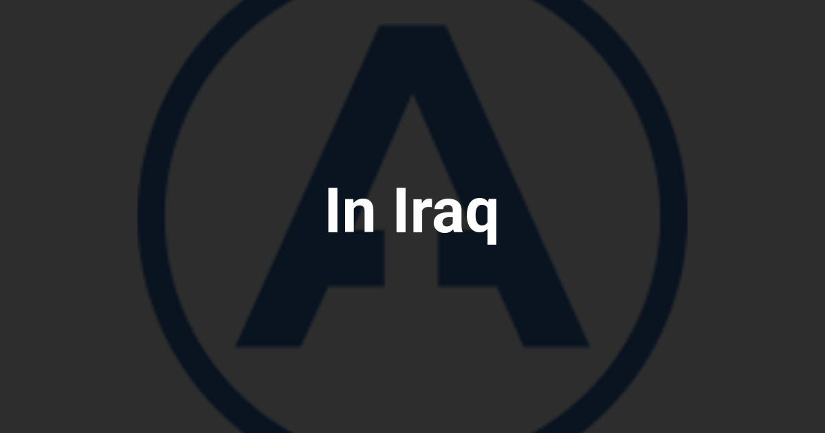 In Iraq