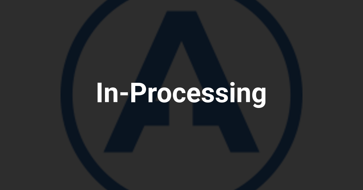 In-Processing