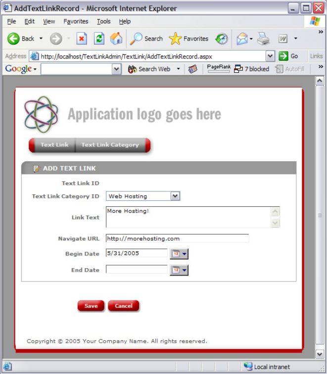 Iron Speed Application Wizard