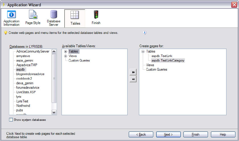 Iron Speed Application Wizard