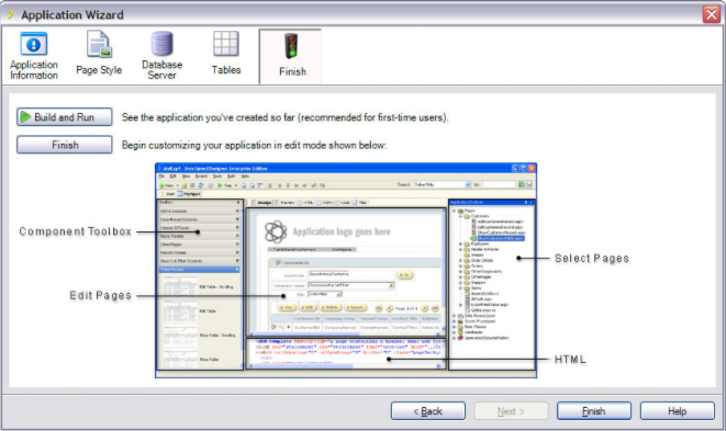 Iron Speed Application Wizard