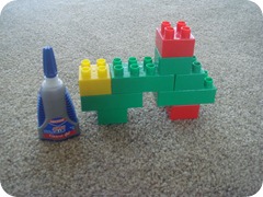 legos and super glue