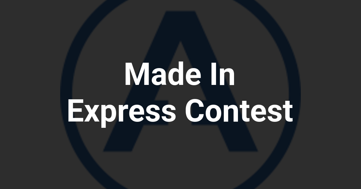 Made In Express Contest