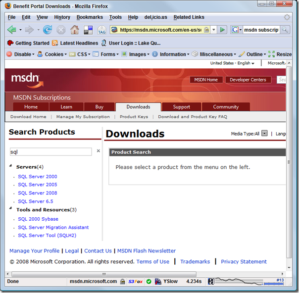 MSDN Subscriptions