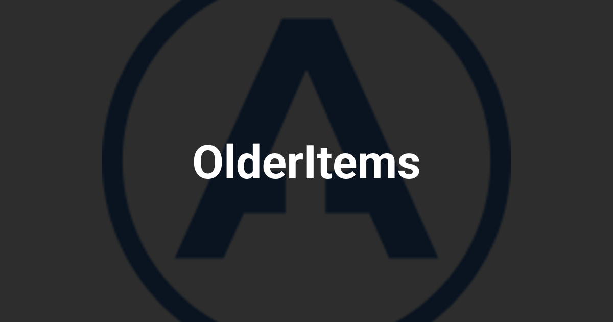 OlderItems