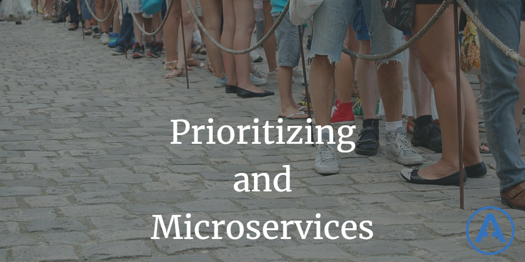 Prioritizing and Microservices