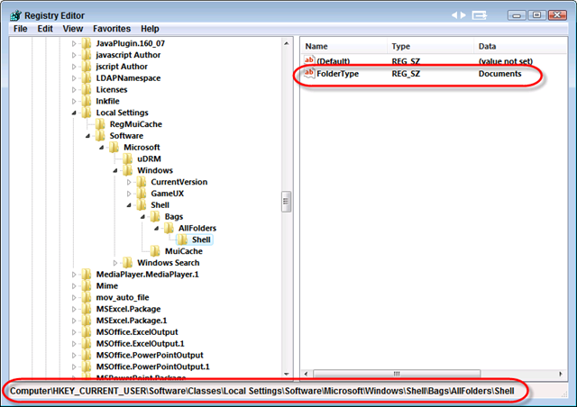 vista registry fix