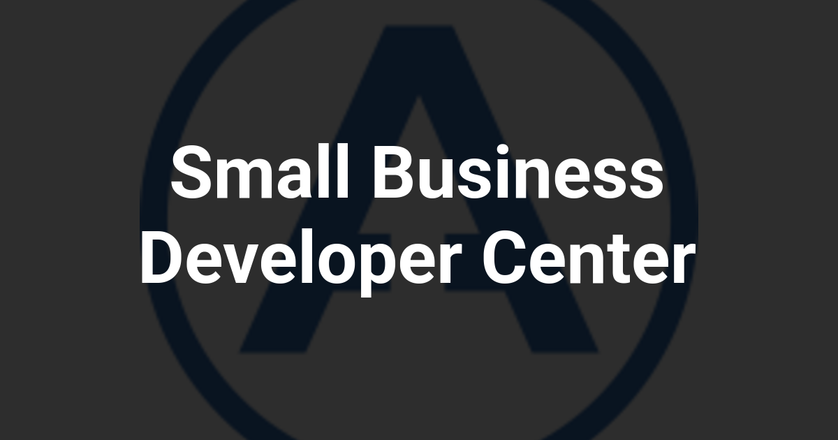 Small Business Developer Center