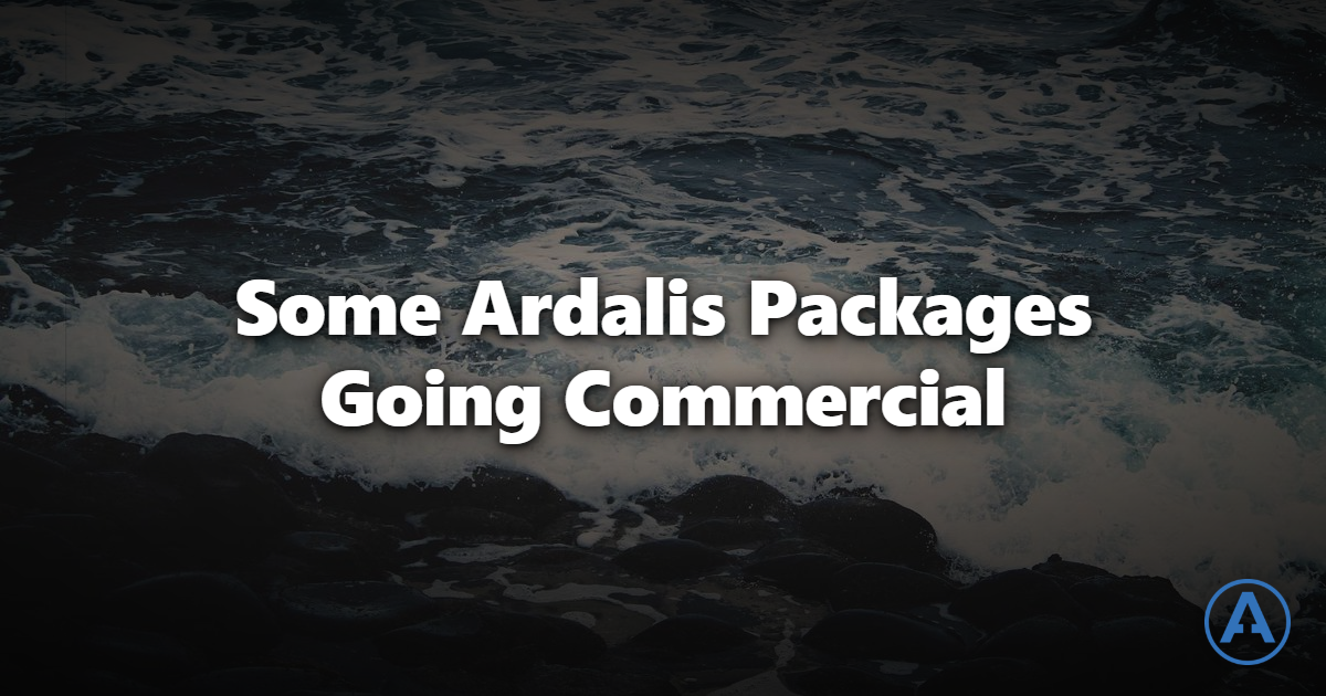 Some Ardalis Packages Are Going Commercial: What You Need to Know