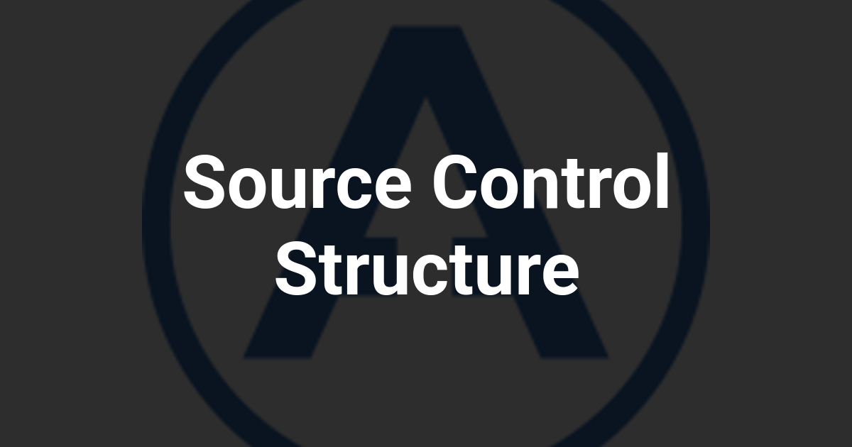 Source Control Structure