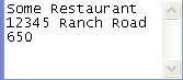 some texas address