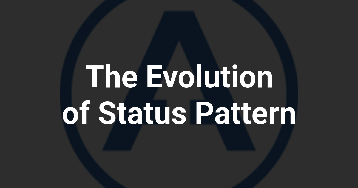 The Evolution of Status Pattern