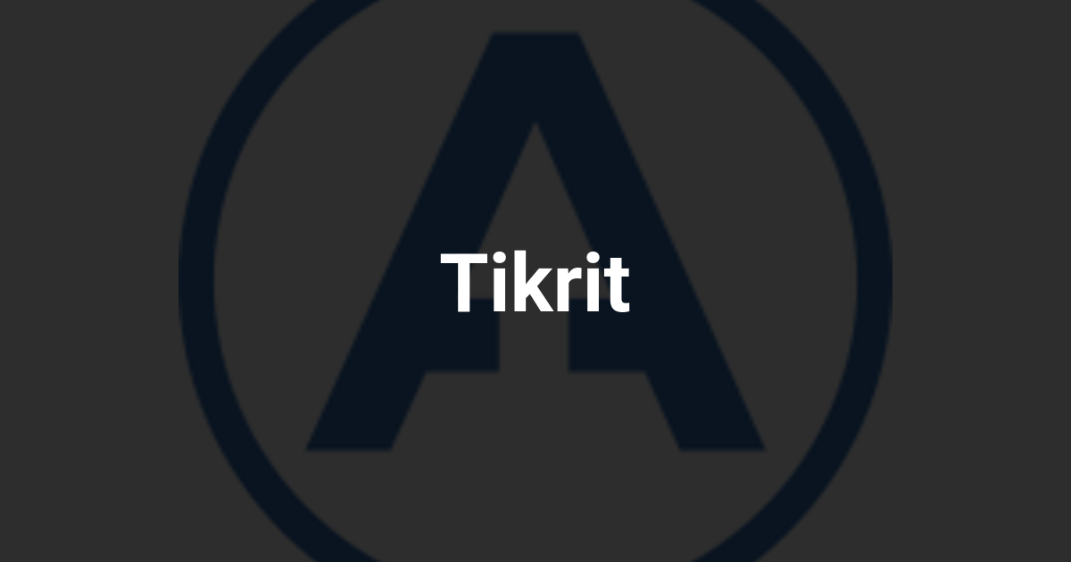 Tikrit