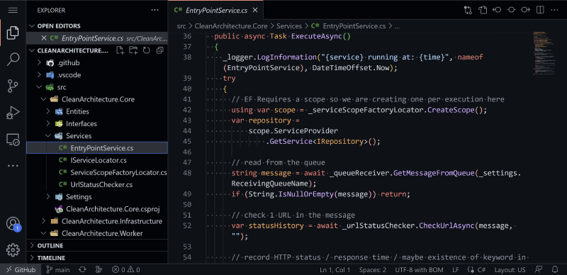 WorkerService&rsquo;s EntryPointService